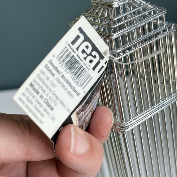 Empire‎ State Building Destination Doodles Wire Statue New With Tag T67 - Picture 5 of 9